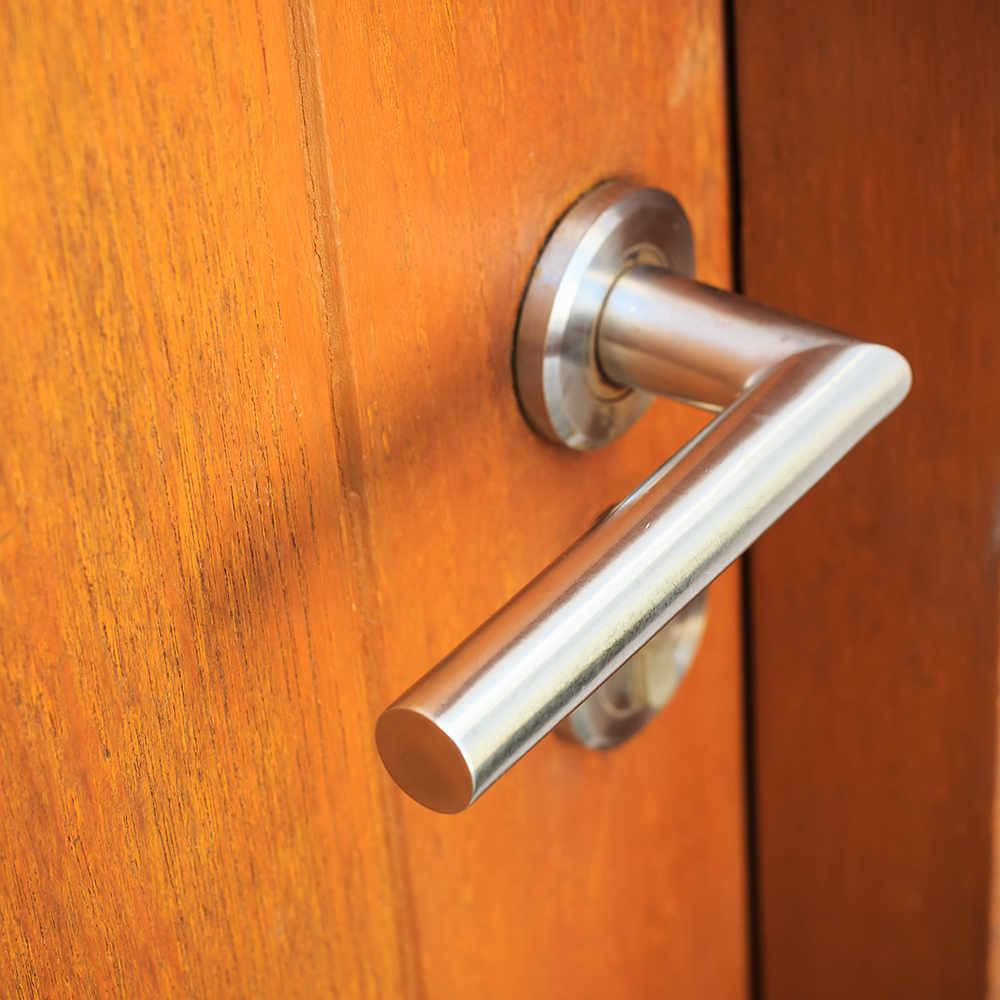 stainless steel handle